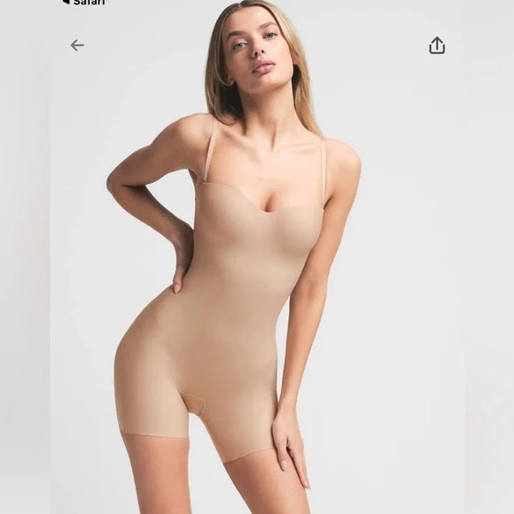 Skims Body Underwire Mid Thigh Bodysuit - Picture 3 of 7